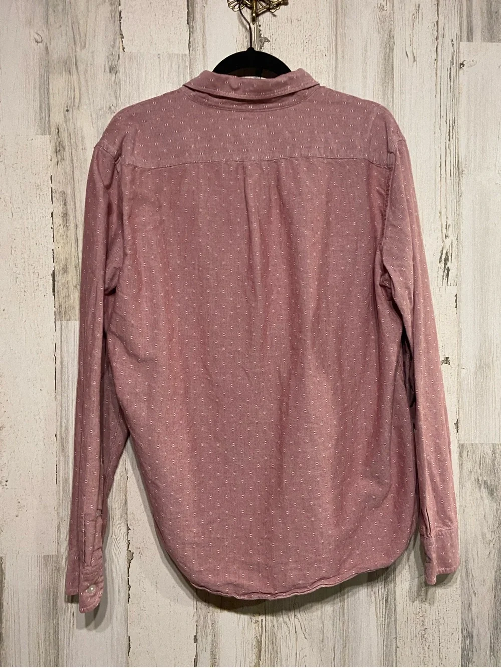 J. Crew Oxford Men’s Cotton Red Slim Button Down Shirt XL